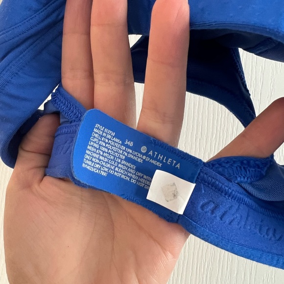 Athleta Hullabraloo Sports Bra SZ 34B - Picture 3 of 4